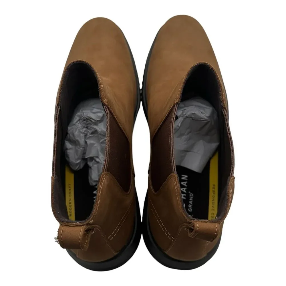 Cole Haan‎ Grand Plus Chelsea Boots Men's Size 11.5 Brown Lumber/Java C38789 NEW